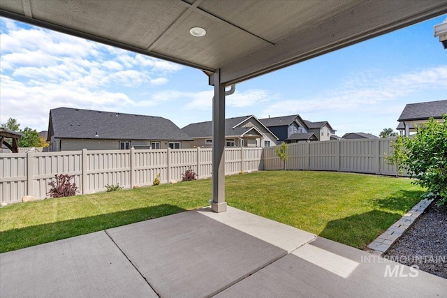 7682 W Itasco Dr, Boise, ID 83709 - view of patio / terrace with a residential view