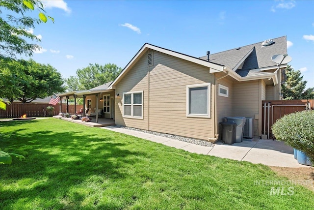 551 N Hannah Pl, Star, ID 83669 - back of house featuring a patio