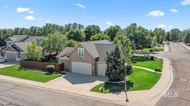 551 N Hannah Pl, Star, ID 83669 - view from above of property featuring a tree filled landscape