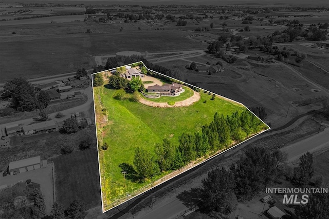 10395 Willis Rd, Middleton, ID 83644 - birds eye view of property with a rural view