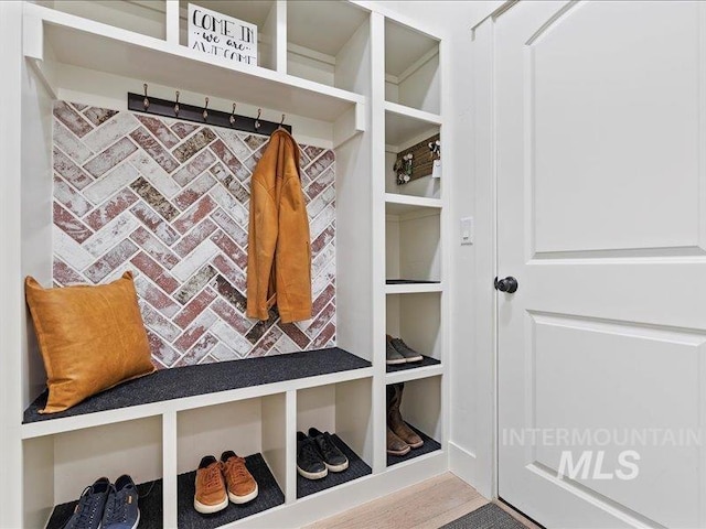 view of mudroom