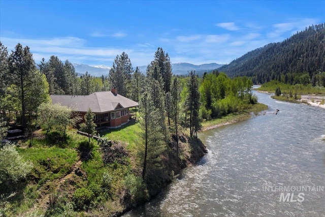 32 Coyote, Garden Valley, ID 83622 - mountain view with a heavily wooded area