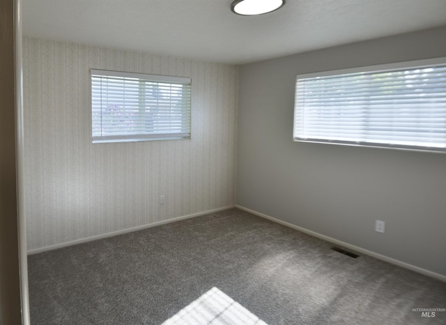 8395 W Golse Dr, Boise, ID 83704 - unfurnished room featuring carpet, visible vents, baseboards, and a healthy amount of sunlight