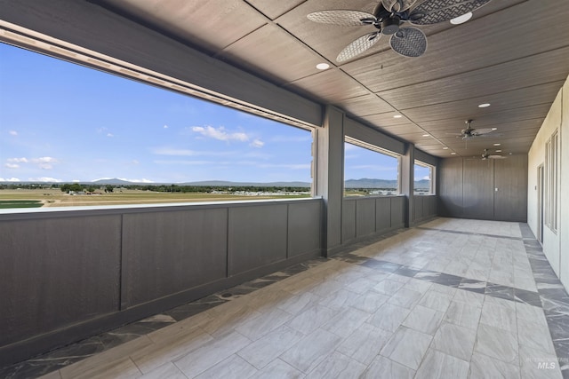 5990 W View Dr, Meridian, ID 83642 - unfurnished sunroom with a mountain view