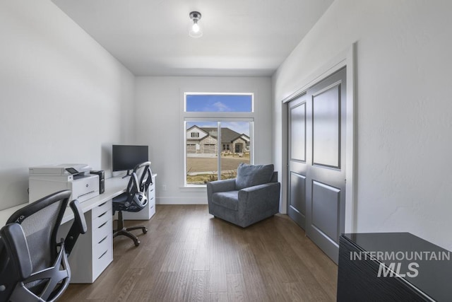 2252 Detweiler Pl, Twin Falls, ID 83301 - office space with dark wood-type flooring