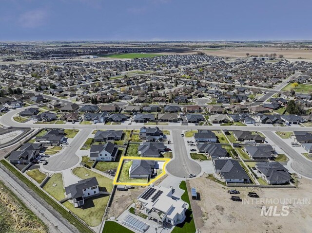 2252 Detweiler Pl, Twin Falls, ID 83301 - bird's eye view with a residential view
