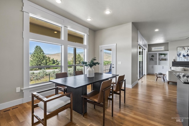3924 E Forked Deer St, Boise, ID 83716 - dining space featuring recessed lighting and wood finished floors