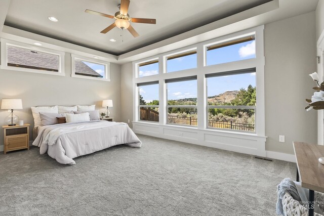 3924 E Forked Deer St, Boise, ID 83716 - bedroom featuring carpet floors, recessed lighting, and a raised ceiling