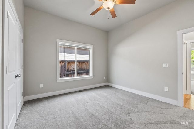 3924 E Forked Deer St, Boise, ID 83716 - unfurnished bedroom with carpet floors and a ceiling fan