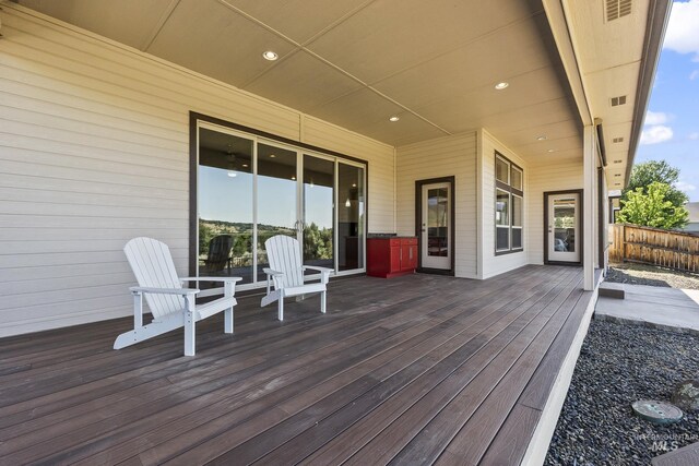 3924 E Forked Deer St, Boise, ID 83716 - view of wooden terrace