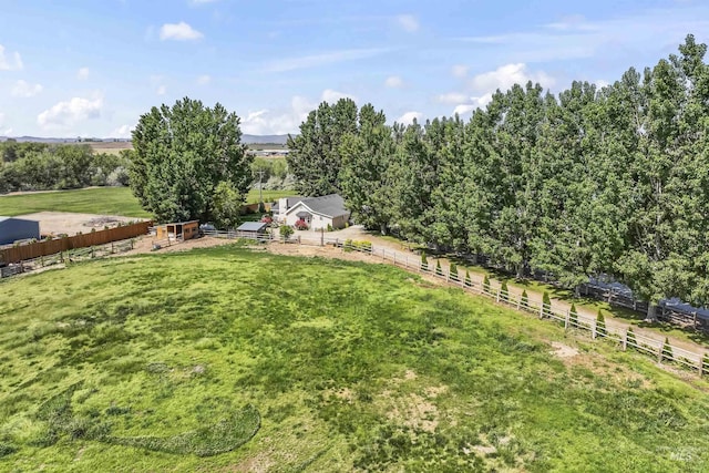19550 Whitecap Ct, Wilder, ID 83676 - view of yard featuring an outbuilding, an exterior structure, and a view of rural / pastoral area
