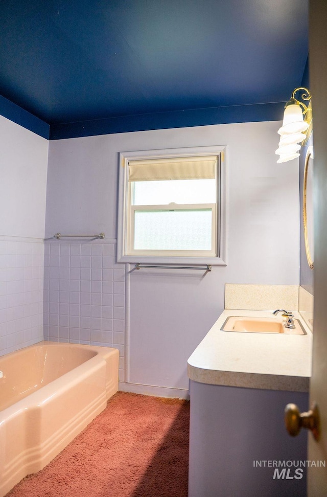 1114 12th Ave, Lewiston, ID 83501 - full bathroom featuring vanity and a bath