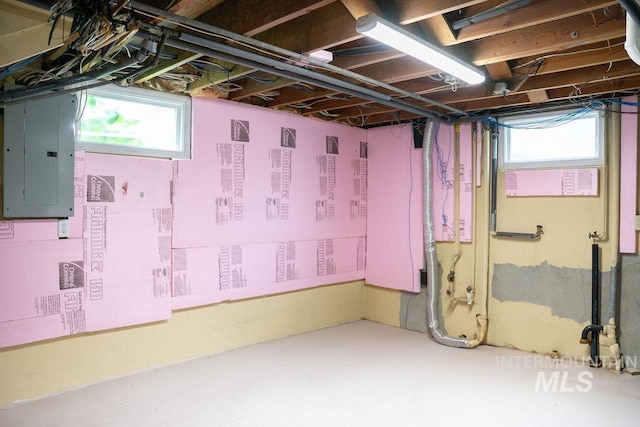 1114 12th Ave, Lewiston, ID 83501 - basement with electric panel