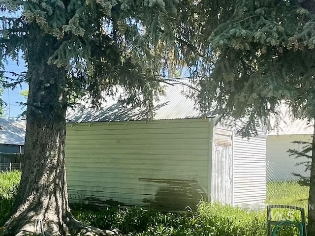 720 W 1st, Fairfield, ID 83327 - view of property exterior featuring metal roof