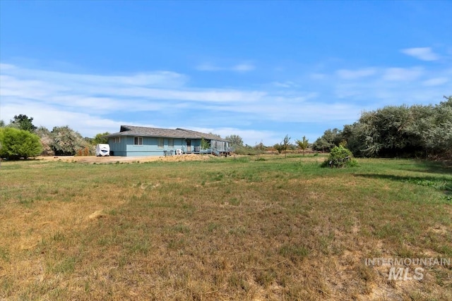 23743 Viking Ln, Wilder, ID 83676 - view of grassy yard featuring a rural view