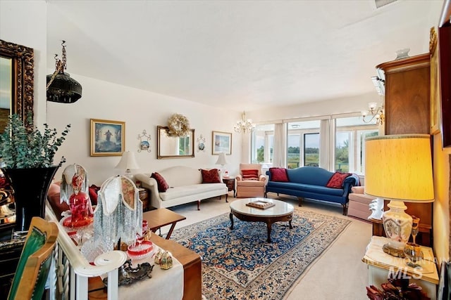 23743 Viking Ln, Wilder, ID 83676 - view of carpeted living room