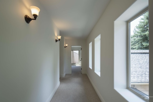 205 Shaun Ln, Hailey, ID 83333 - corridor with healthy amount of natural light, light colored carpet, and baseboards