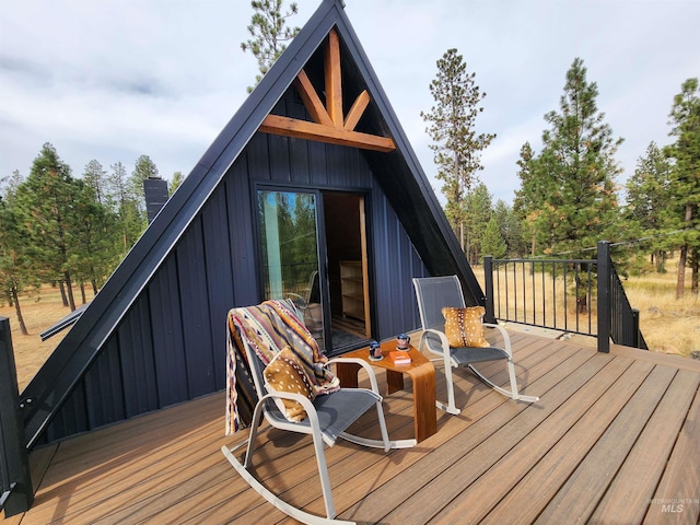 85 Cottage Rd, Anatone, WA 99401 - view of deck
