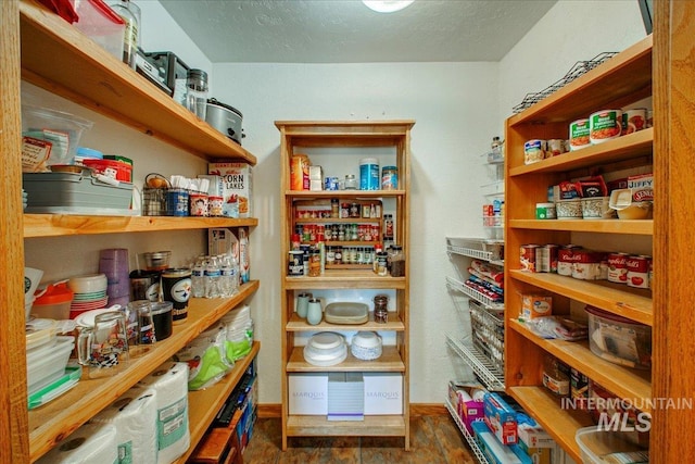 view of pantry