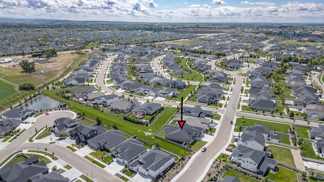 5222 S Montague Way, Meridian, ID 83642 - aerial view of property's location featuring nearby suburban area