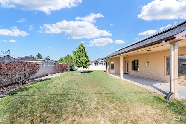 8235 W Tether St, Boise, ID 83709 - view of yard featuring a patio