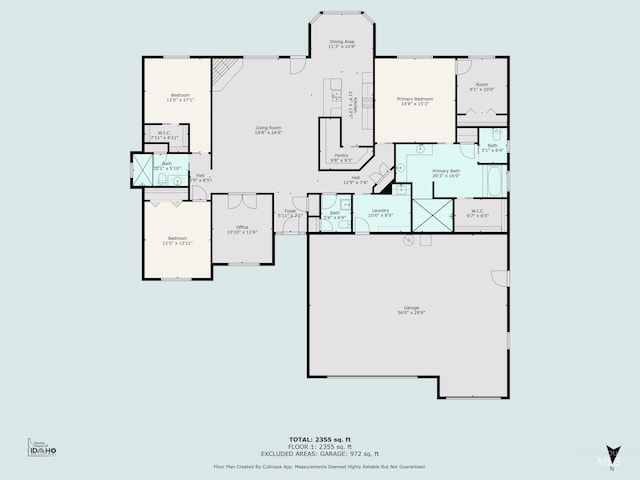 8235 W Tether St, Boise, ID 83709 - floor plan / room layout