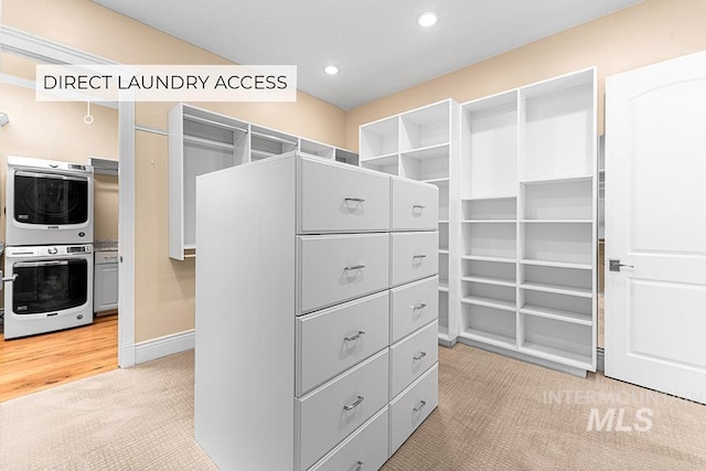 1452 S Hidden Island Pl, Eagle, ID 83616 - walk in closet featuring light carpet