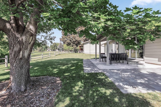 810 N Eagle Hills Way, Eagle, ID 83616 - view of yard featuring a patio