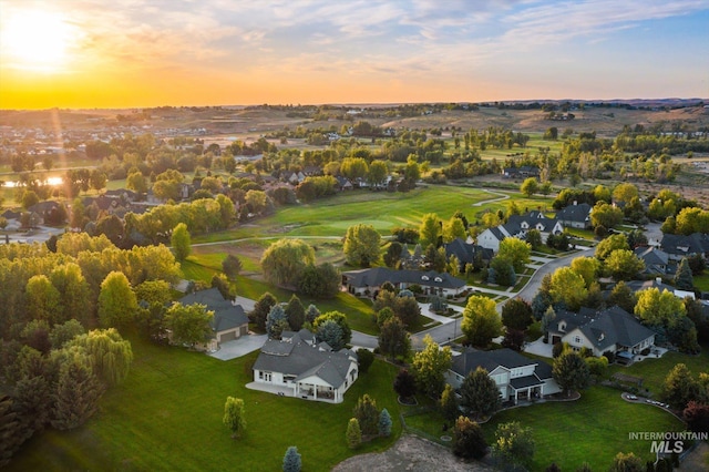 8585 W Rioja St, Star, ID 83669 - aerial view at dusk of a residential view