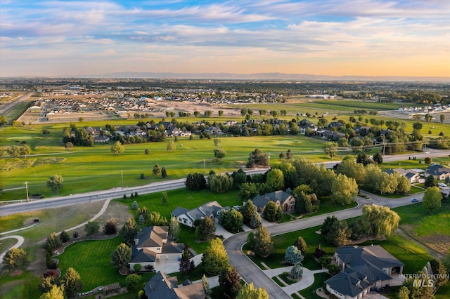 8585 W Rioja St, Star, ID 83669 - aerial view at dusk of a residential view