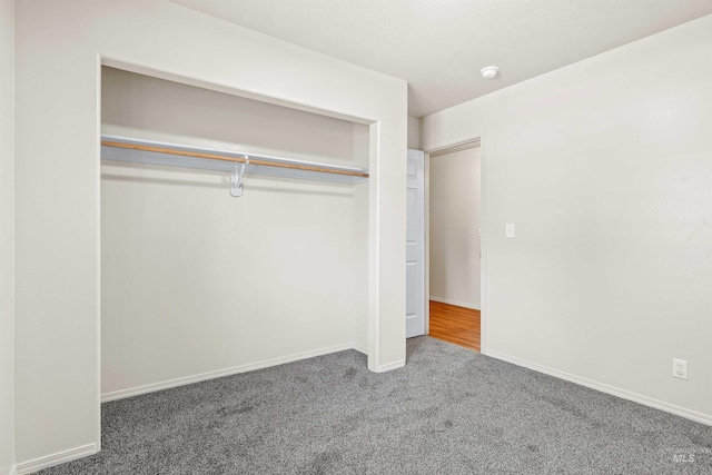 1131 Aztec Dr, Twin Falls, ID 83301 - unfurnished bedroom featuring carpet floors, a closet, and baseboards