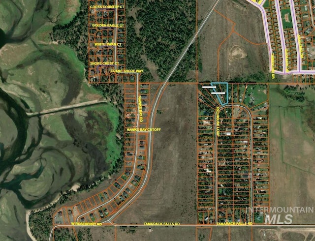 13098 Hillhouse Loop, Donnelly, ID 83615 - aerial overview of property's location