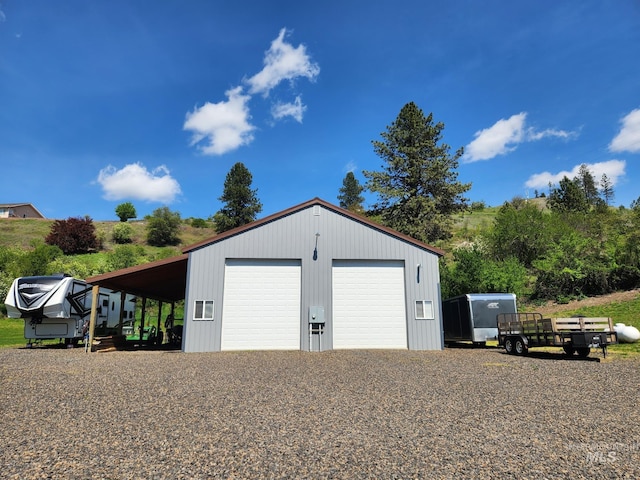 131 Beaver Nob Dr, Kamiah, ID 83536 - garage with a detached garage