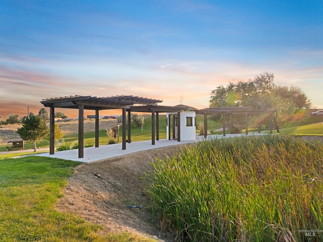 16480 Goodson Rd, Caldwell, ID 83607 - exterior space featuring a pergola
