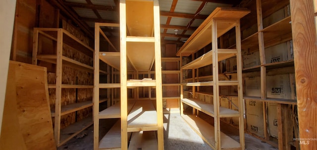 view of storage