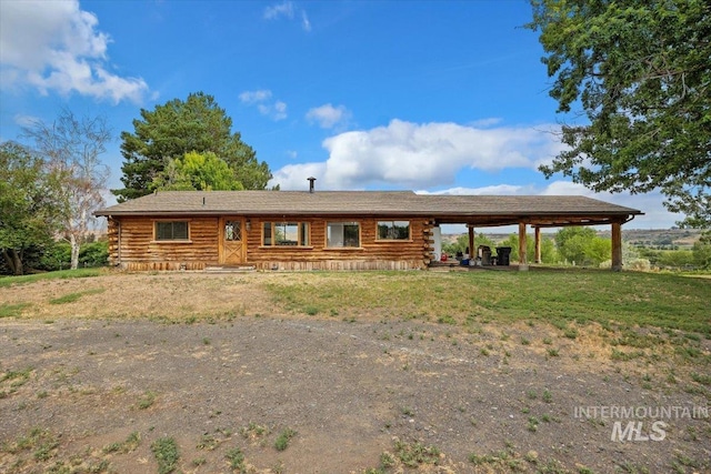 view of cabin