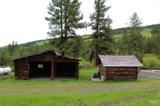 view of shed / structure