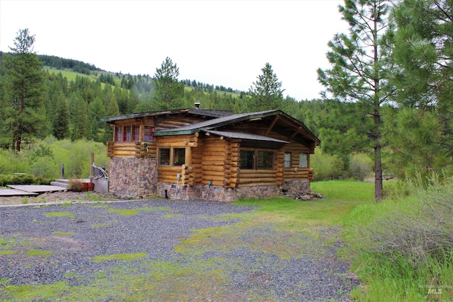 view of rear view of house