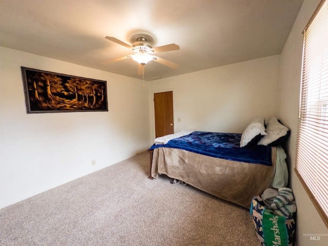 300 S Morgan Ave, New Meadows, ID 83654 - bedroom featuring carpet flooring and a ceiling fan
