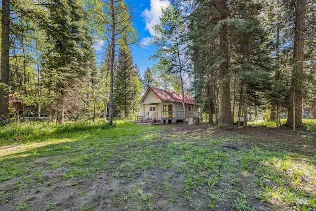 1718 Warren Wagon Rd, Mccall, ID 83638 - view of yard