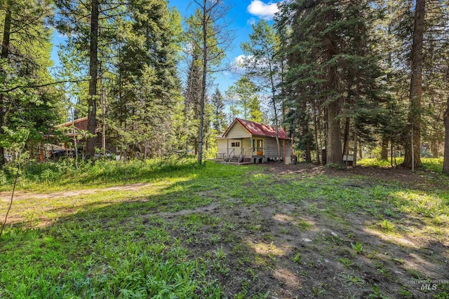 1718 Warren Wagon Rd, Mccall, ID 83638 - view of yard
