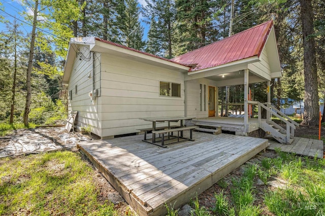 1718 Warren Wagon Rd, Mccall, ID 83638 - view of deck