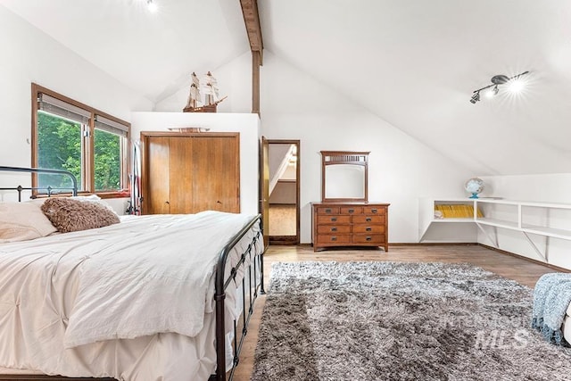 11151 W Hinsdale St, Boise, ID 83713 - bedroom featuring wood finished floors and track lighting