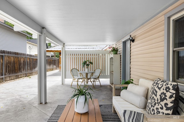 2218 W Spaulding, Boise, ID 83705 - fenced backyard featuring a patio area and outdoor dining area