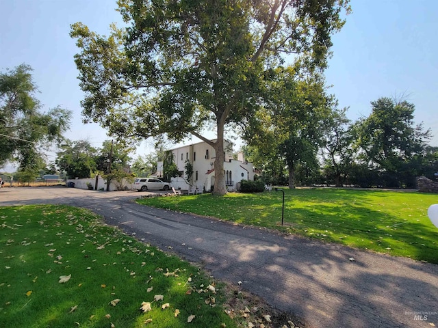 view of road