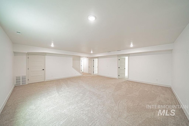 665 Emma Ct, Idaho Falls, ID 83404 - finished basement with baseboards and light carpet