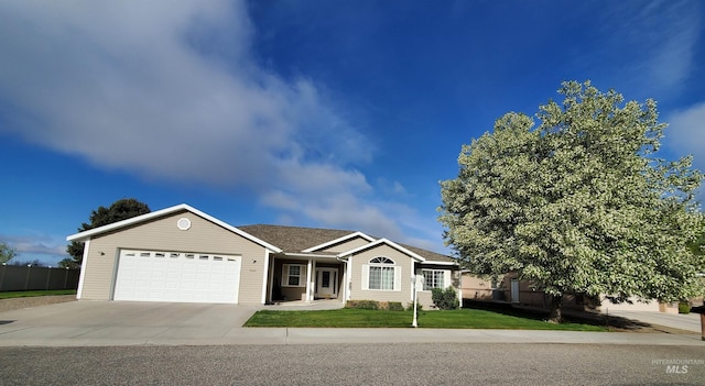 1441 Marie Dr, Gooding, ID 83330 - ranch-style home with a garage and driveway