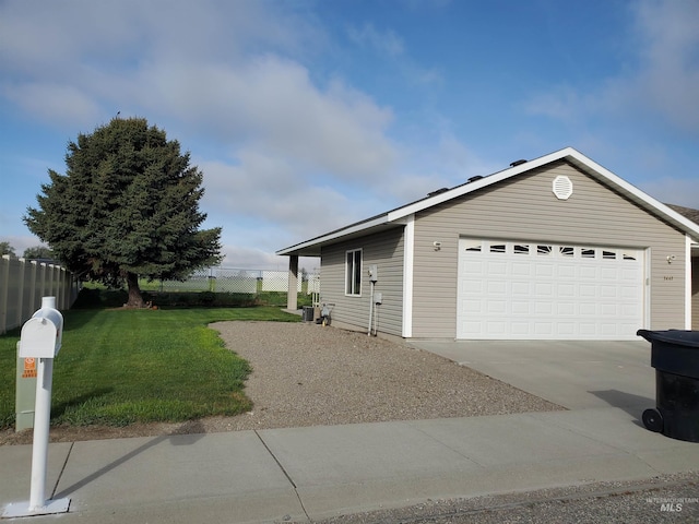 1441 Marie Dr, Gooding, ID 83330 - view of front of house featuring a garage and driveway