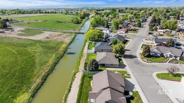 1441 Marie Dr, Gooding, ID 83330 - aerial view of residential area featuring a nearby body of water