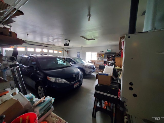 1441 Marie Dr, Gooding, ID 83330 - garage featuring a garage door opener